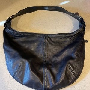 COACH- RARE- black HOBO bag